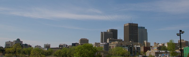 Skyline of Winnipeg