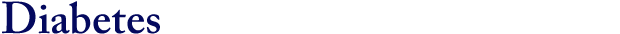 Diabetes